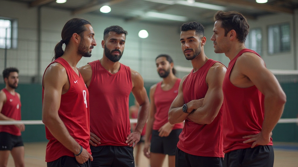 تحليل أداء فريق كرة الشبكة